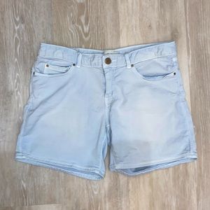 Zara Light Blue Jean Shorts